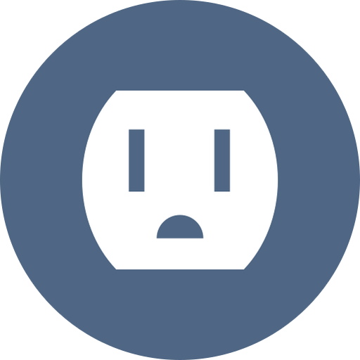 electrical outlet icon